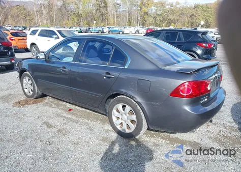 2008 Kia Optima Lx V6 z USA, uszkodzony, nr VIN KNAGE124985259300